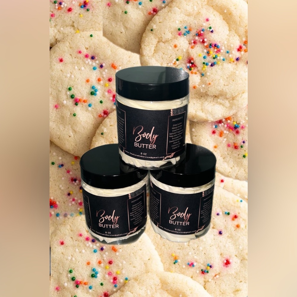 Natural Whipped Body Butter - Sugar cookie